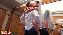 FAKEhub – Cheating wife to be gets caught out in a hotel on her pre wedding party and ends up in French mans hotel room
