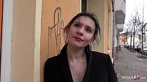GERMAN SCOUT – SCHUELERIN ANNA IN BERLIN BEI STRASSEN CASTING IN DEN ARSCH GEVOEGELT