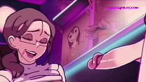 Perv Mommy Surprised By Her Stepsons’s Huge Cock – Cartoon Sex